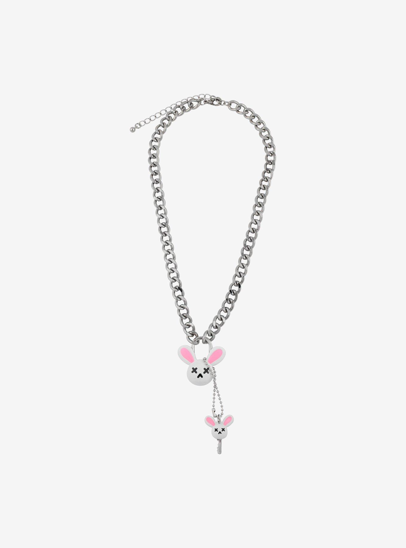 Dead Bunny Knife Necklace