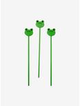 Green Frog Hair Stick Set, , alternate