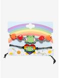 Frog Rainbow Heart Best Friend Bracelet Set, , alternate