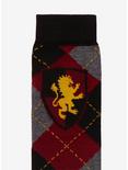 Harry Potter Gryffindor Dark Argyle Knee-High Socks, , alternate