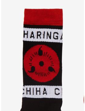 Naruto Shippuden Uchiha Sharingan Crew Socks, , hi-res