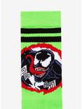 Marvel Venom Neon Crew Socks, , alternate