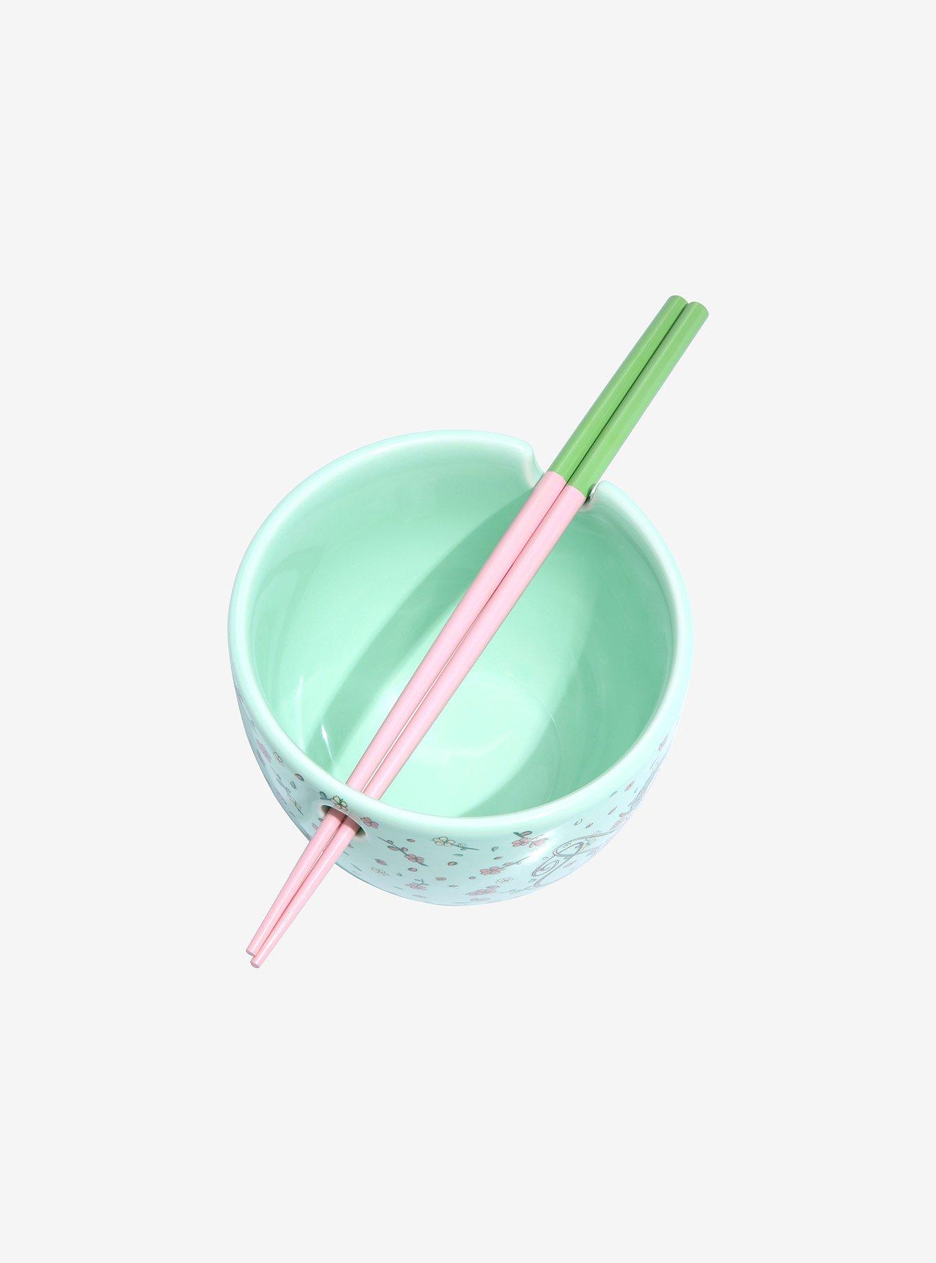 Her Universe Studio Ghibli Spirited Away Haku Sakura Ramen Bowl With Chopsticks, , alternate
