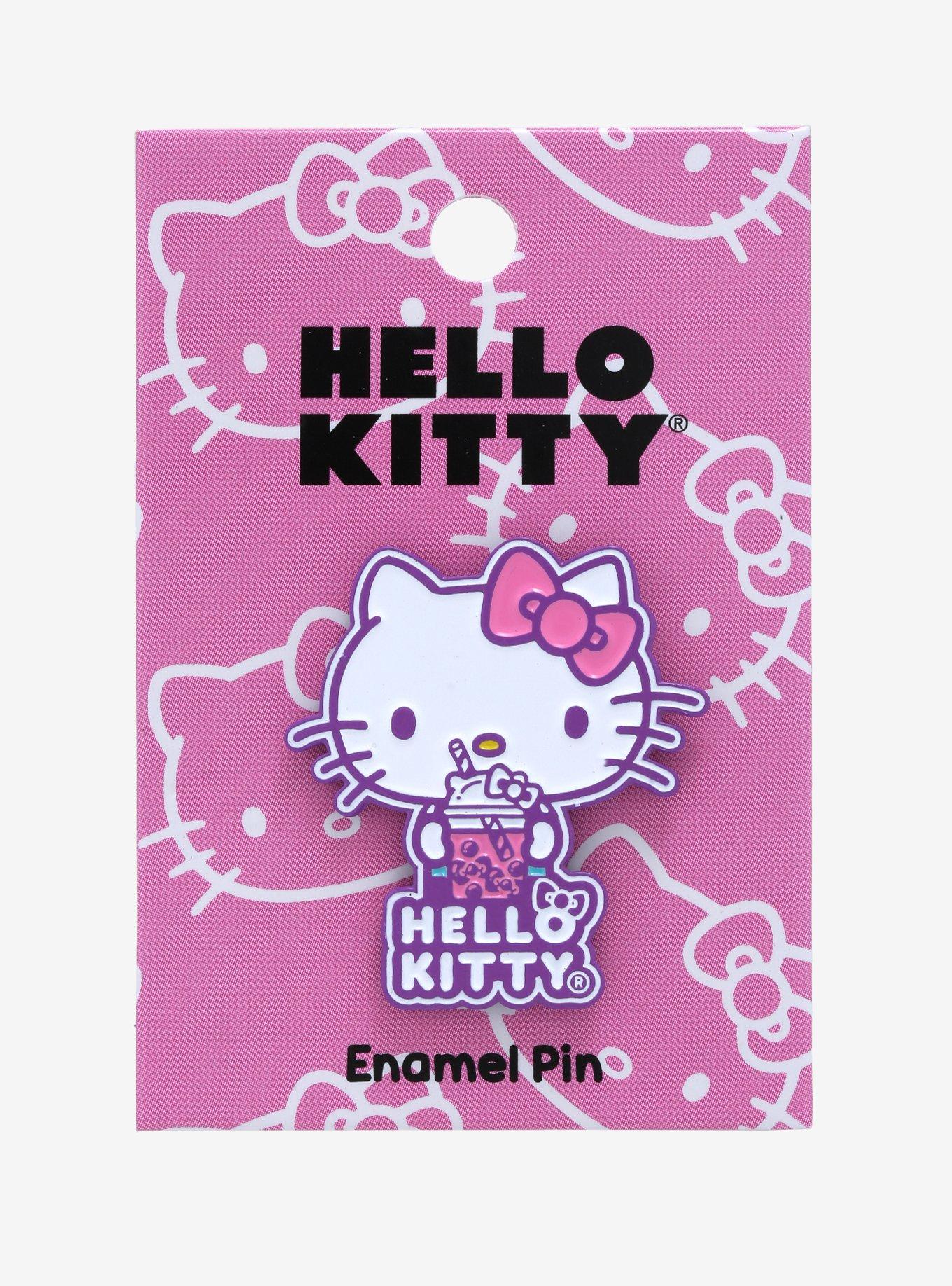 Sanrio Hello Kitty Boba Enamel Pin - BoxLunch Exclusive, , alternate
