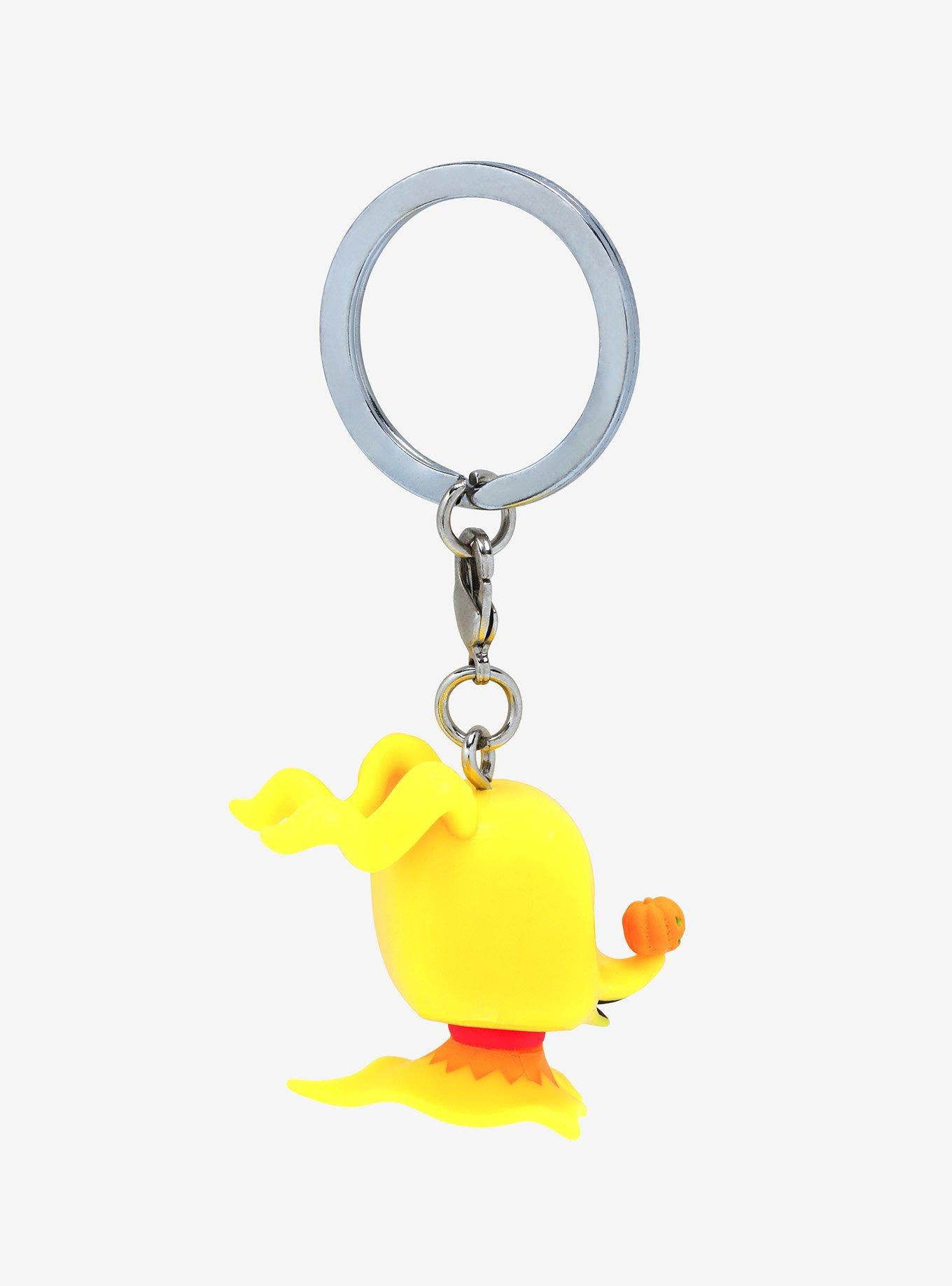 Funko Pocket Pop! The Nightmare Before Christmas Zero (Blacklight Ver.) Vinyl Keychain, , alternate