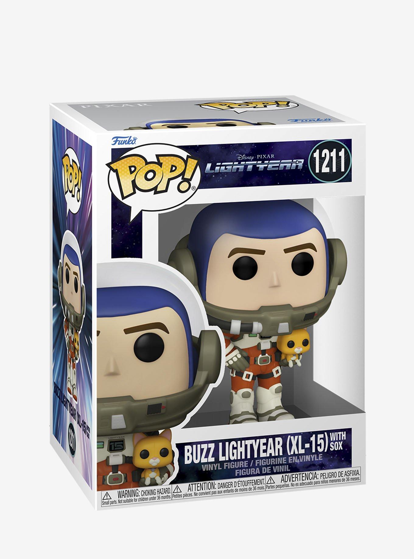 Funko Pop! Disney Pixar Lightyear Buzz Lightyear (XL-15) With Sox Vinyl Figure, , alternate