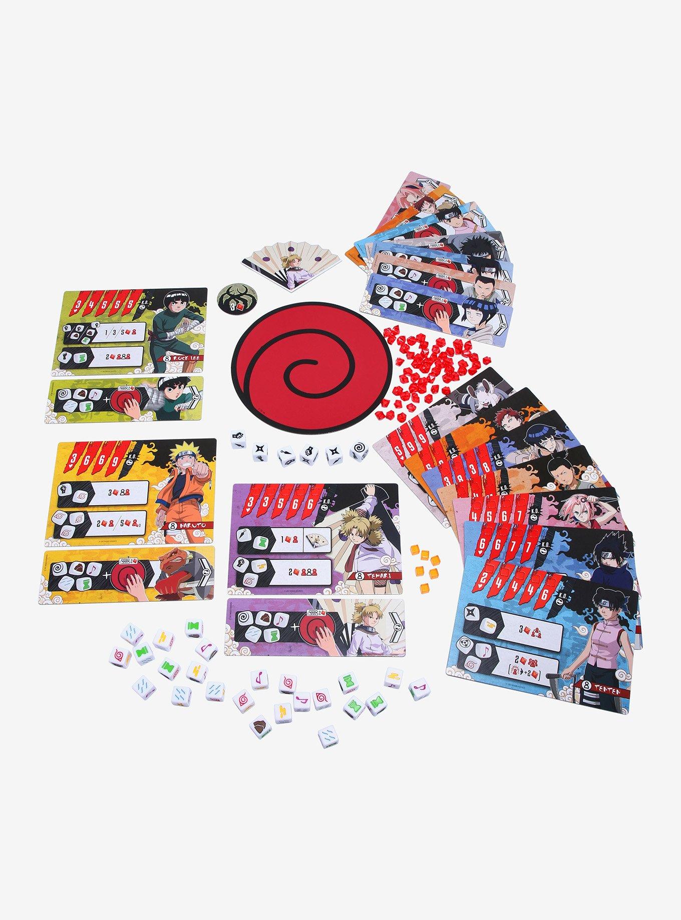 Naruto Ninja Arena Core Board Game & Genin Pack Expansion - BoxLunch Exclusive, , alternate