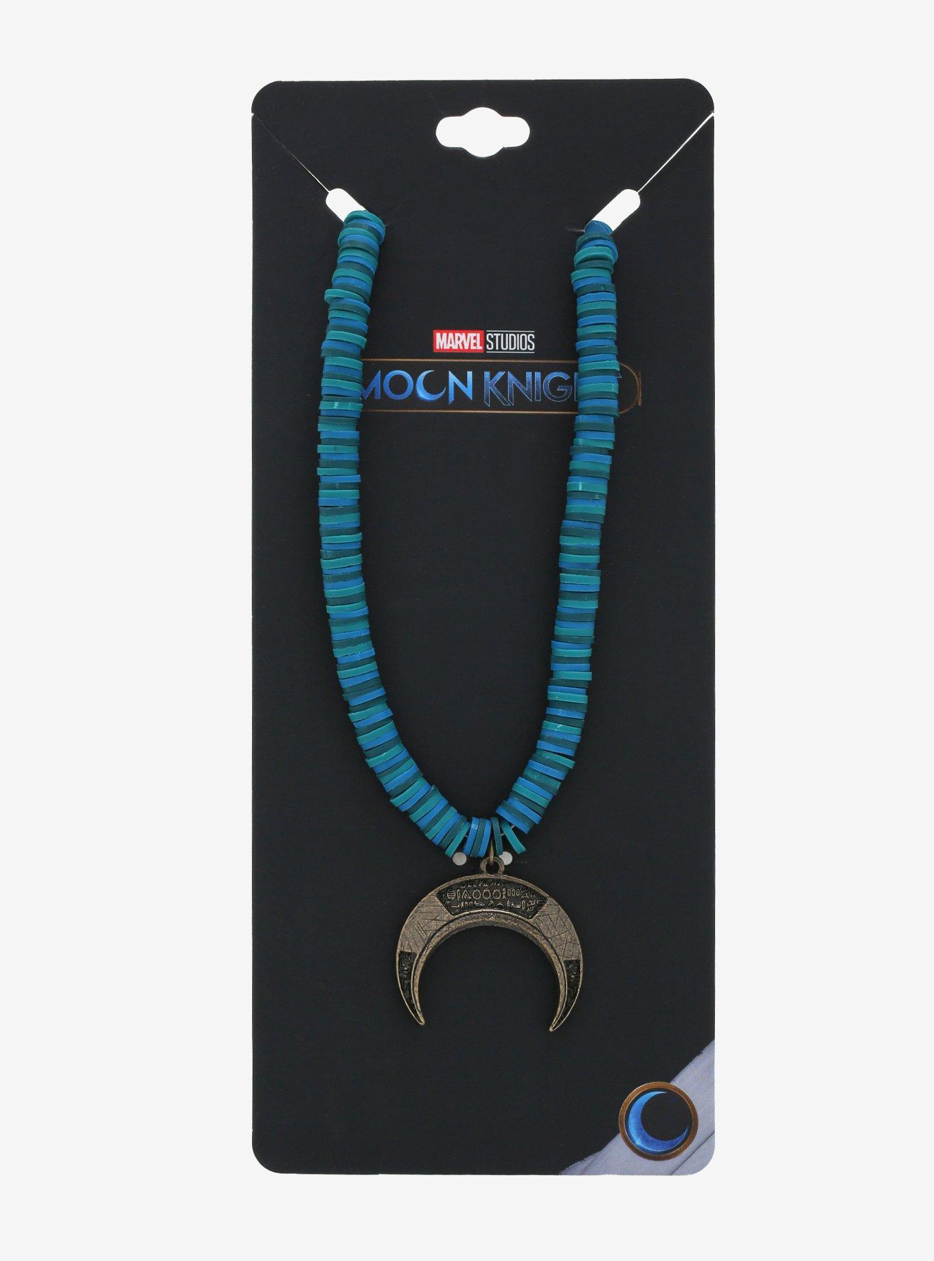 Marvel Moon Knight Crescent Dart Necklace, , alternate