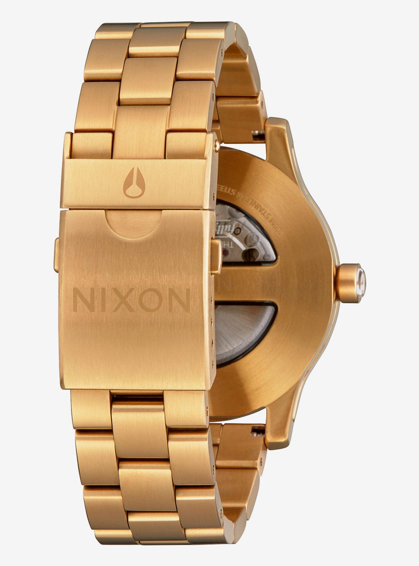 Nixon 5Th Element Gold Black Watch, , alternate