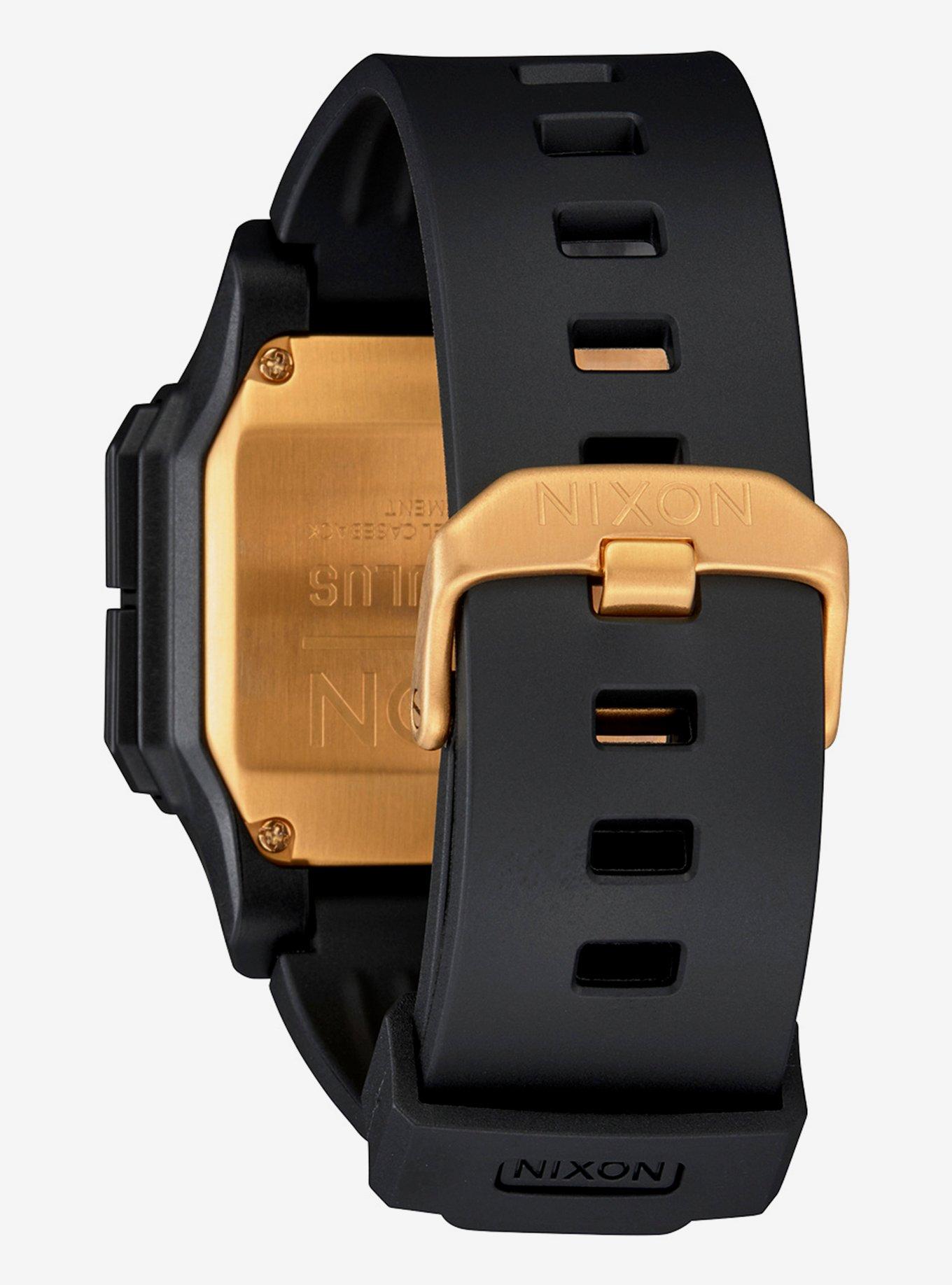 Nixon Regulus Black Gold Watch, , hi-res