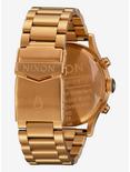 Nixon Sentry Chrono Gold Indigo Watch, , alternate