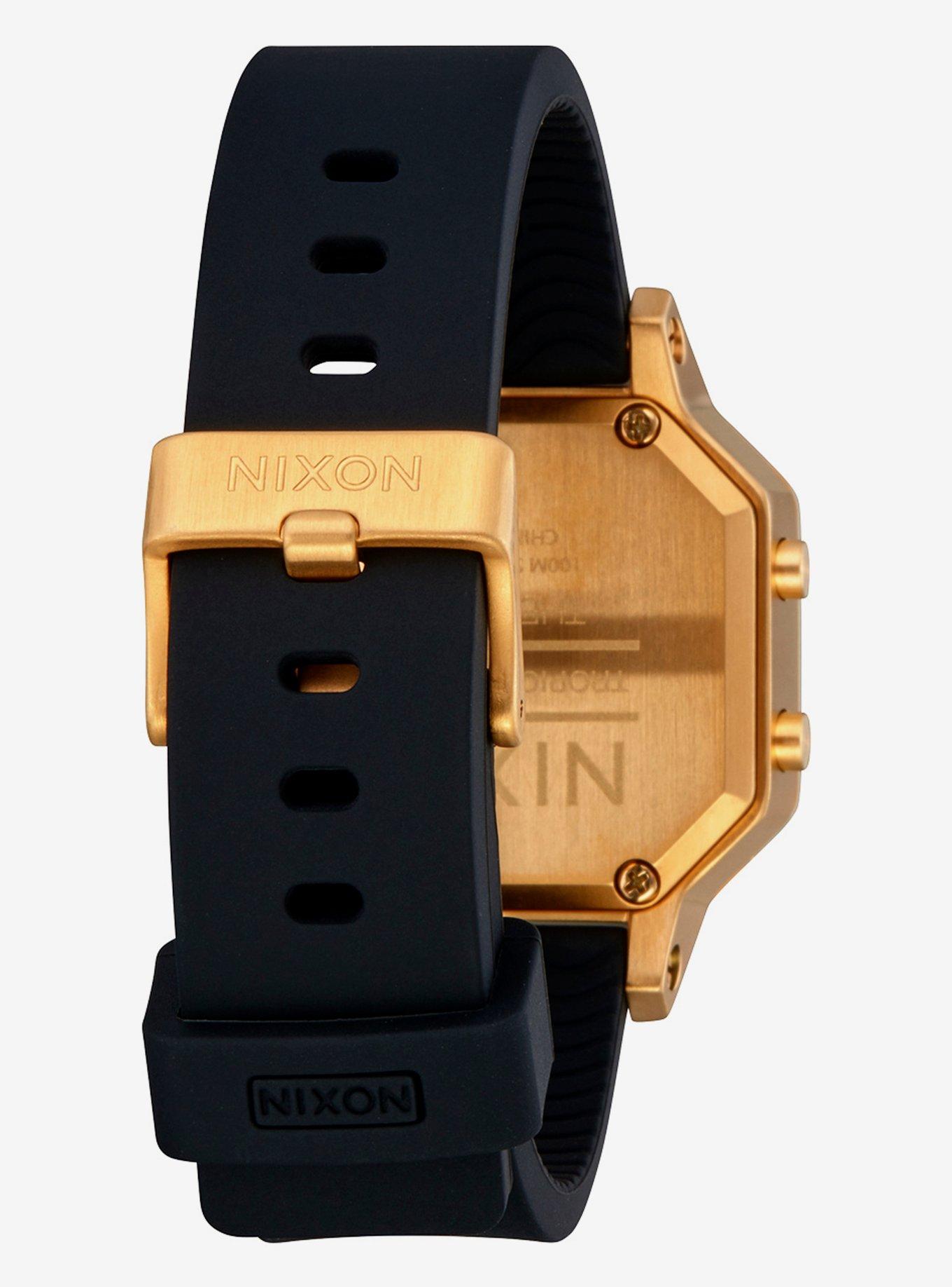 Nixon Siren Ss Gold Black Watch, , hi-res