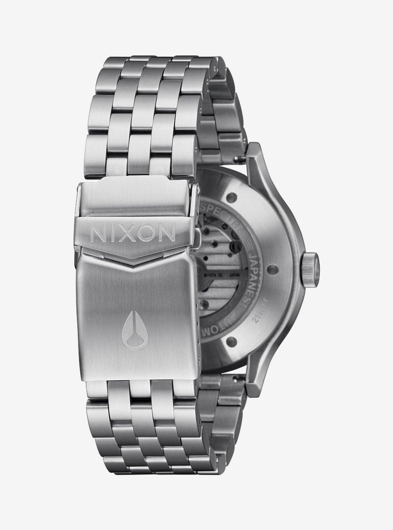 Nixon Spectra White Silver Watch, , alternate