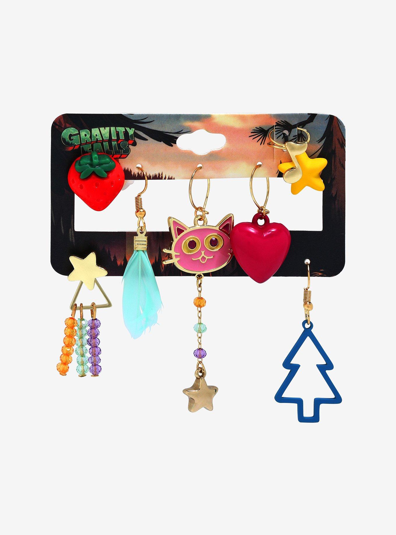 Disney Gravity Falls Mix & Match Earring Set - BoxLunch Exclusive , , alternate