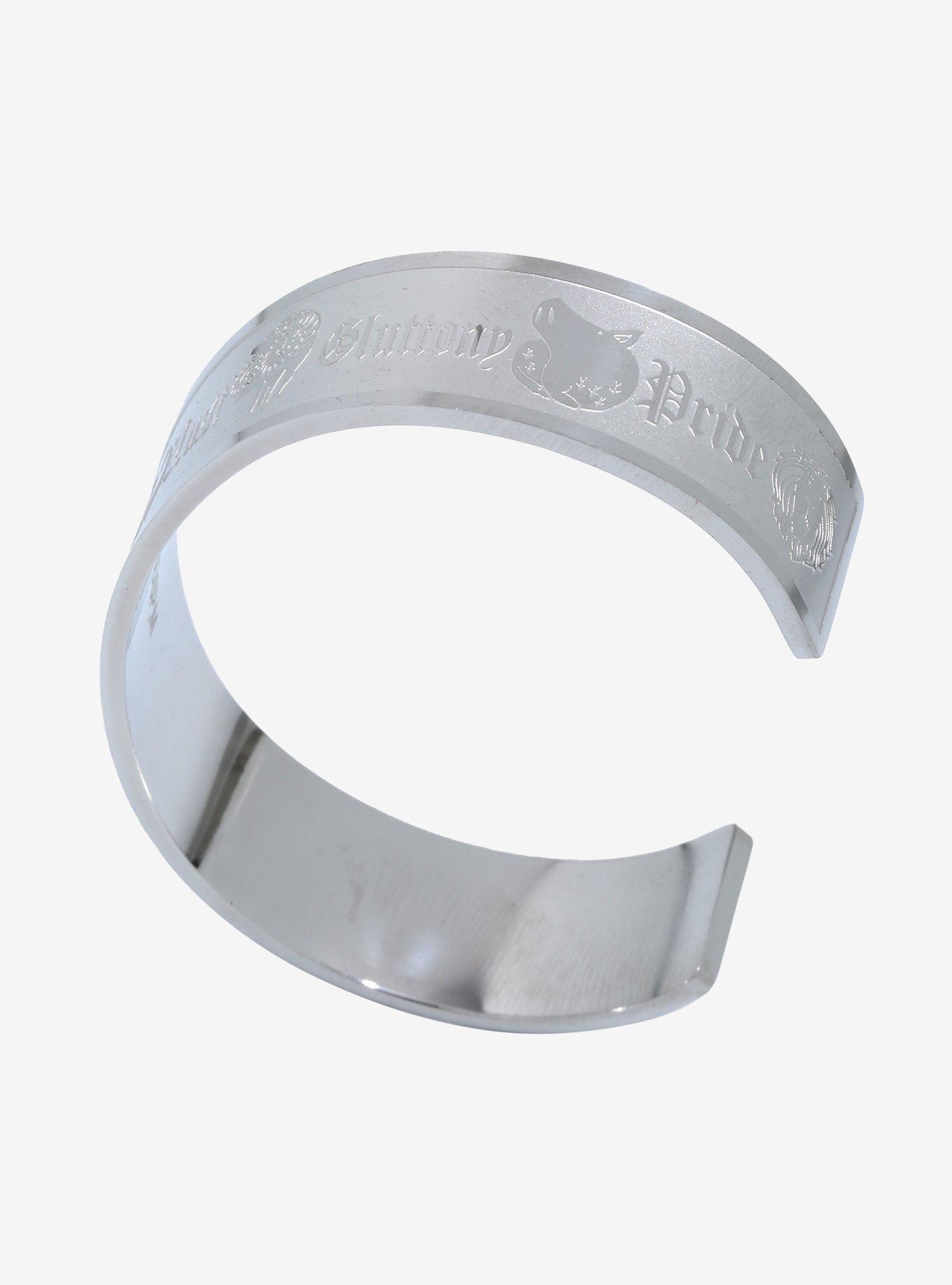 The Seven Deadly Sins Cuff Bracelet - BoxLunch Exclusive, , alternate