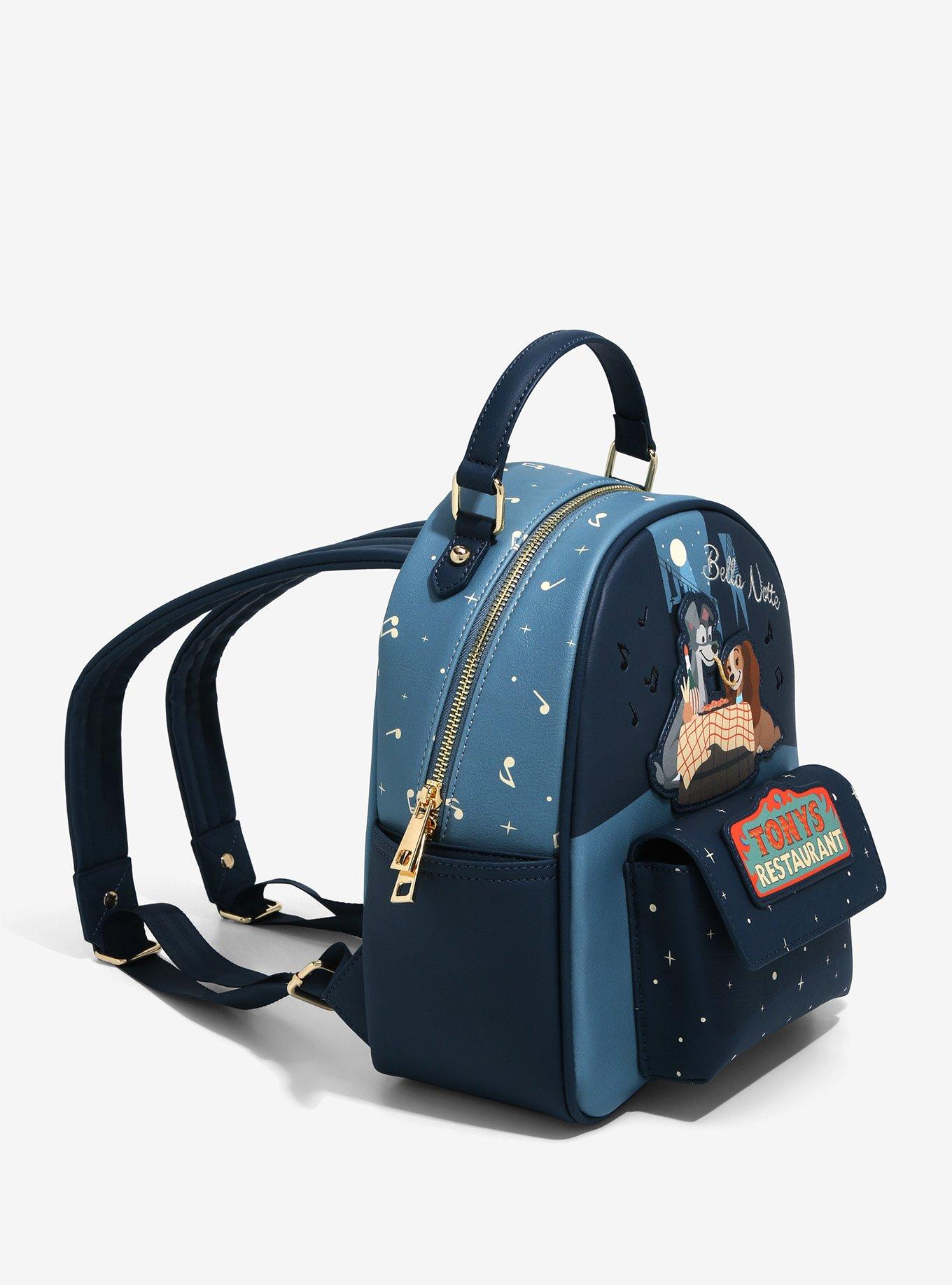 Our Universe Disney Lady and the Tramp Bella Notte Mini Backpack - BoxLunch Exclusive, , alternate