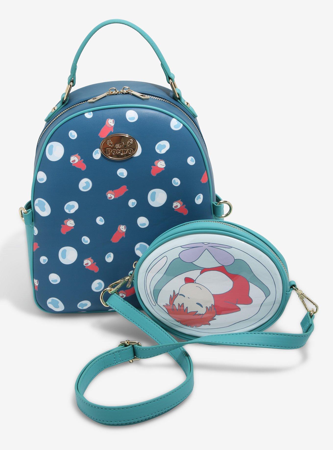 Studio Ghibli Ponyo Sleeping Ponyo in Bubble Mini Backpack & Crossbody Bag Set - BoxLunch Exclusive, , alternate