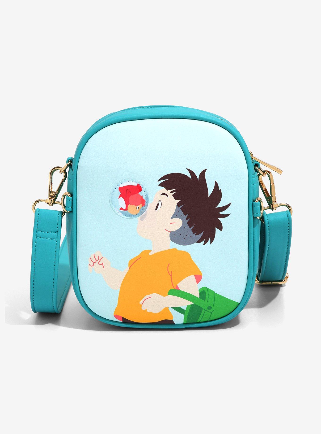 Studio Ghibli Ponyo Sosuke & Ponyo Crossbody Bag - BoxLunch Exclusive, , alternate