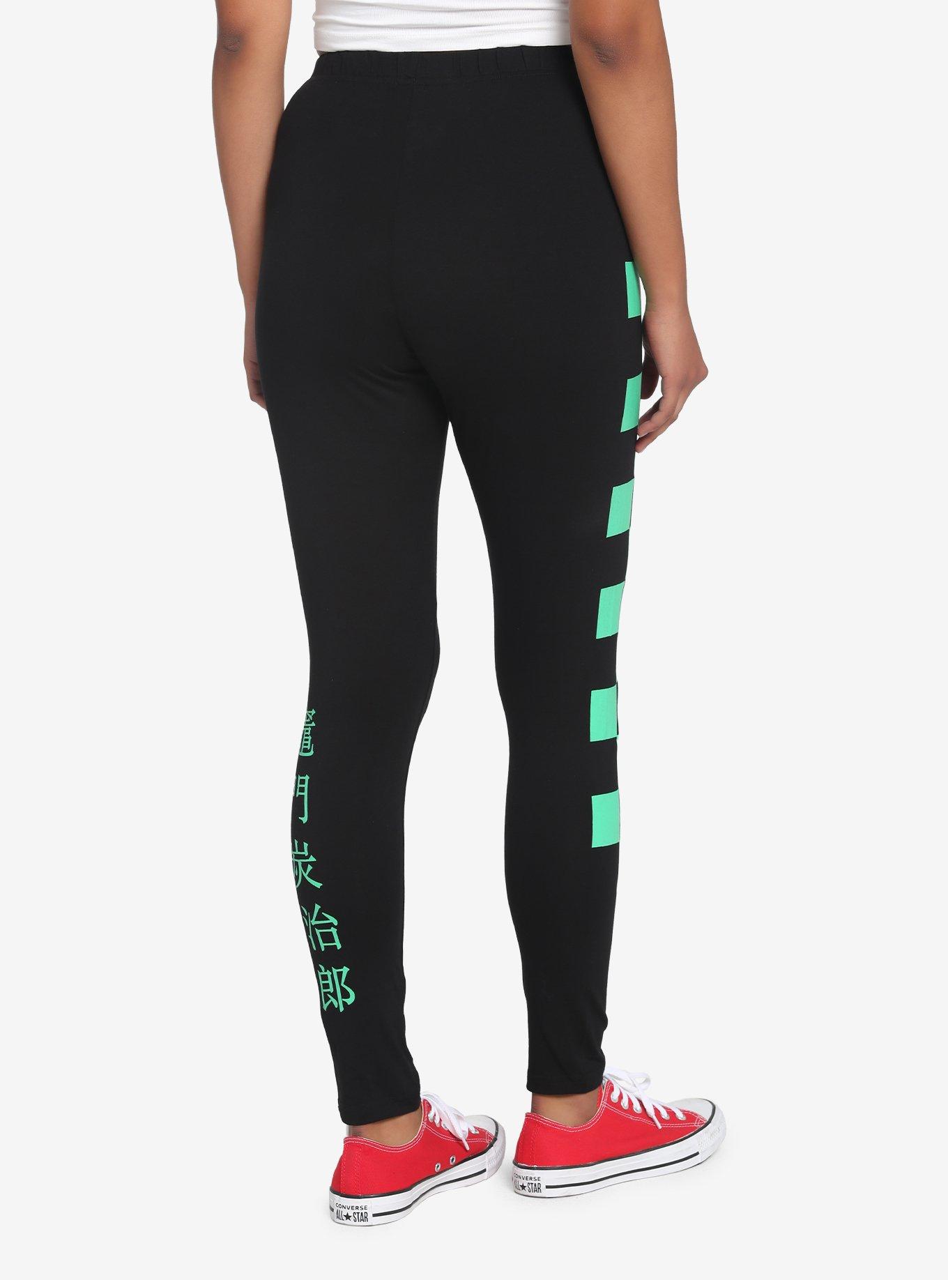 Demon Slayer: Kimetsu No Yaiba Tanjiro Leggings, MULTI, alternate
