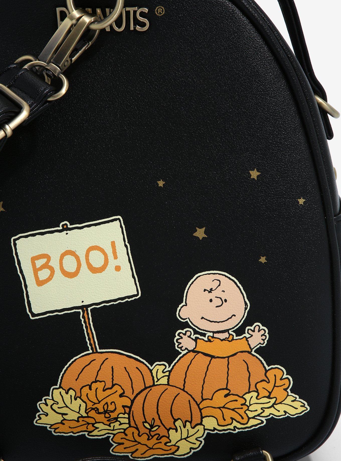 Peanuts Snoopy & Woodstock The Great Pumpkin Convertible Light-Up Mini Backpack - BoxLunch Exclusive, , alternate