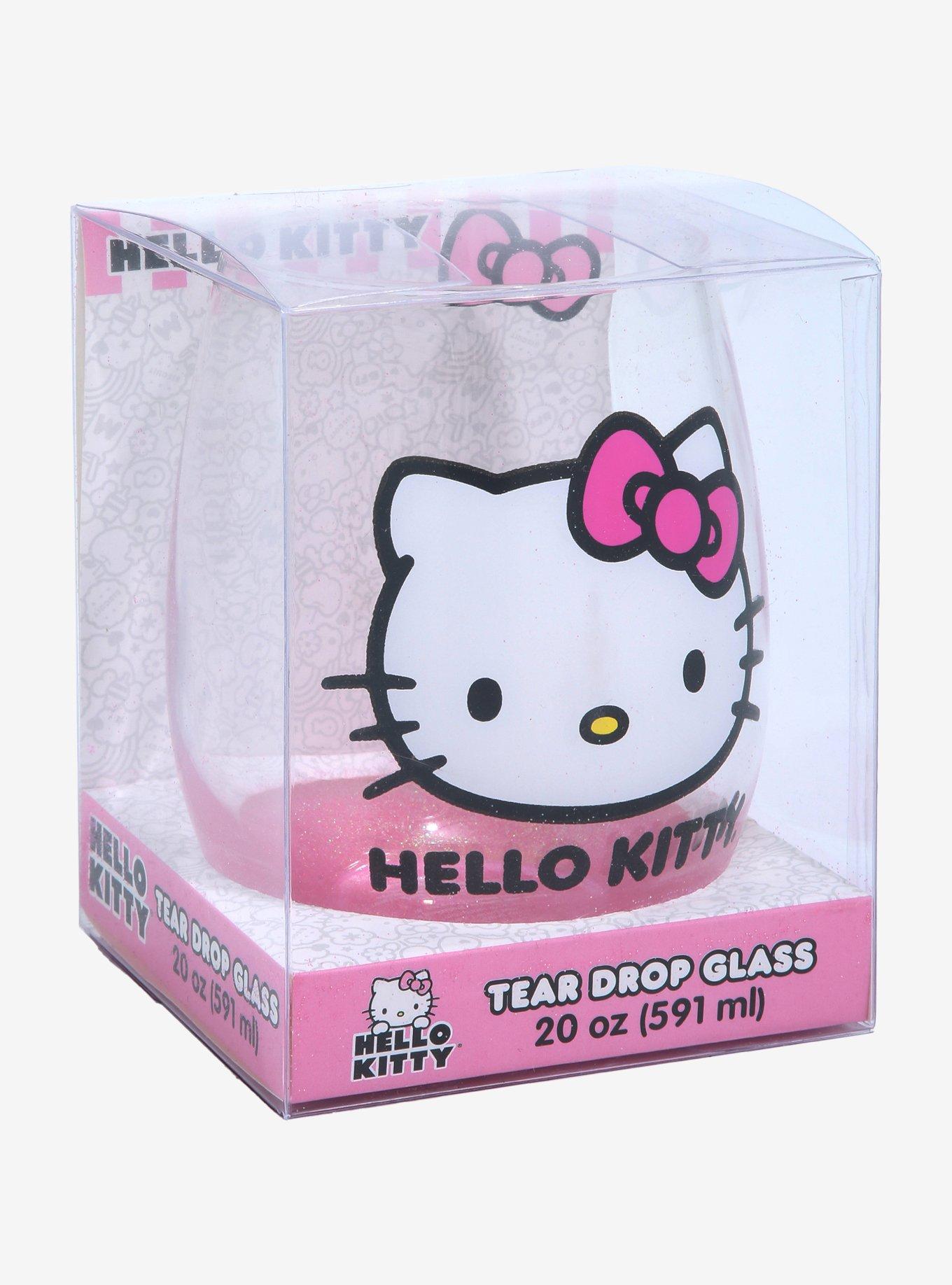 Sanrio Hello Kitty Glitter Wine Glass , , alternate