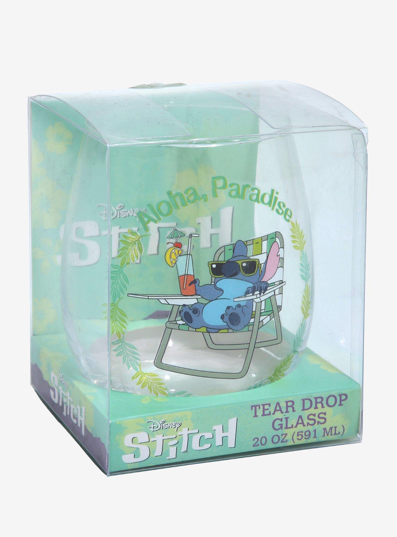 Disney Lilo & Stitch Aloha Paradise Wine Glass, , alternate