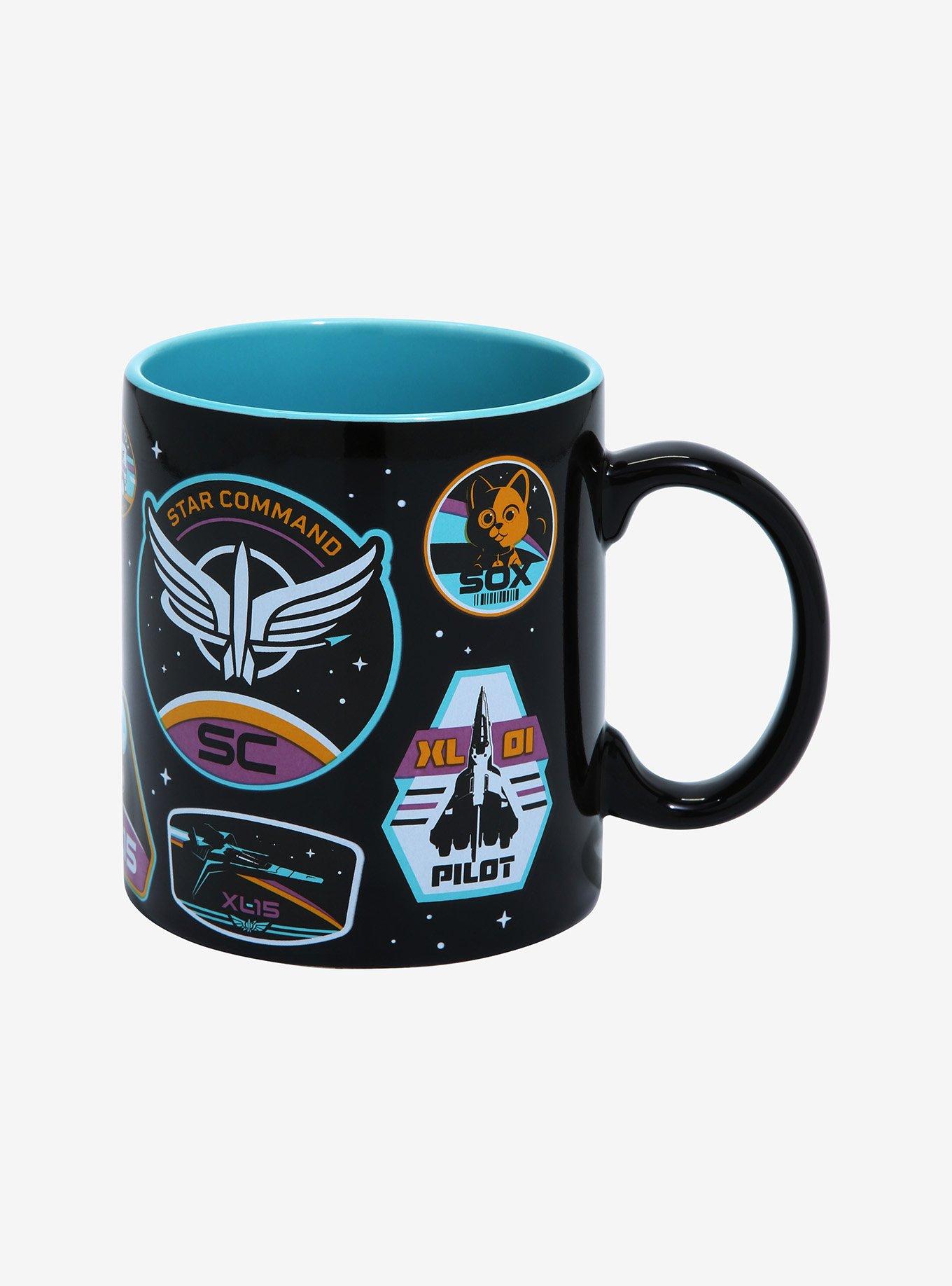 Disney Pixar Lightyear Star Command Badges Mug, , alternate