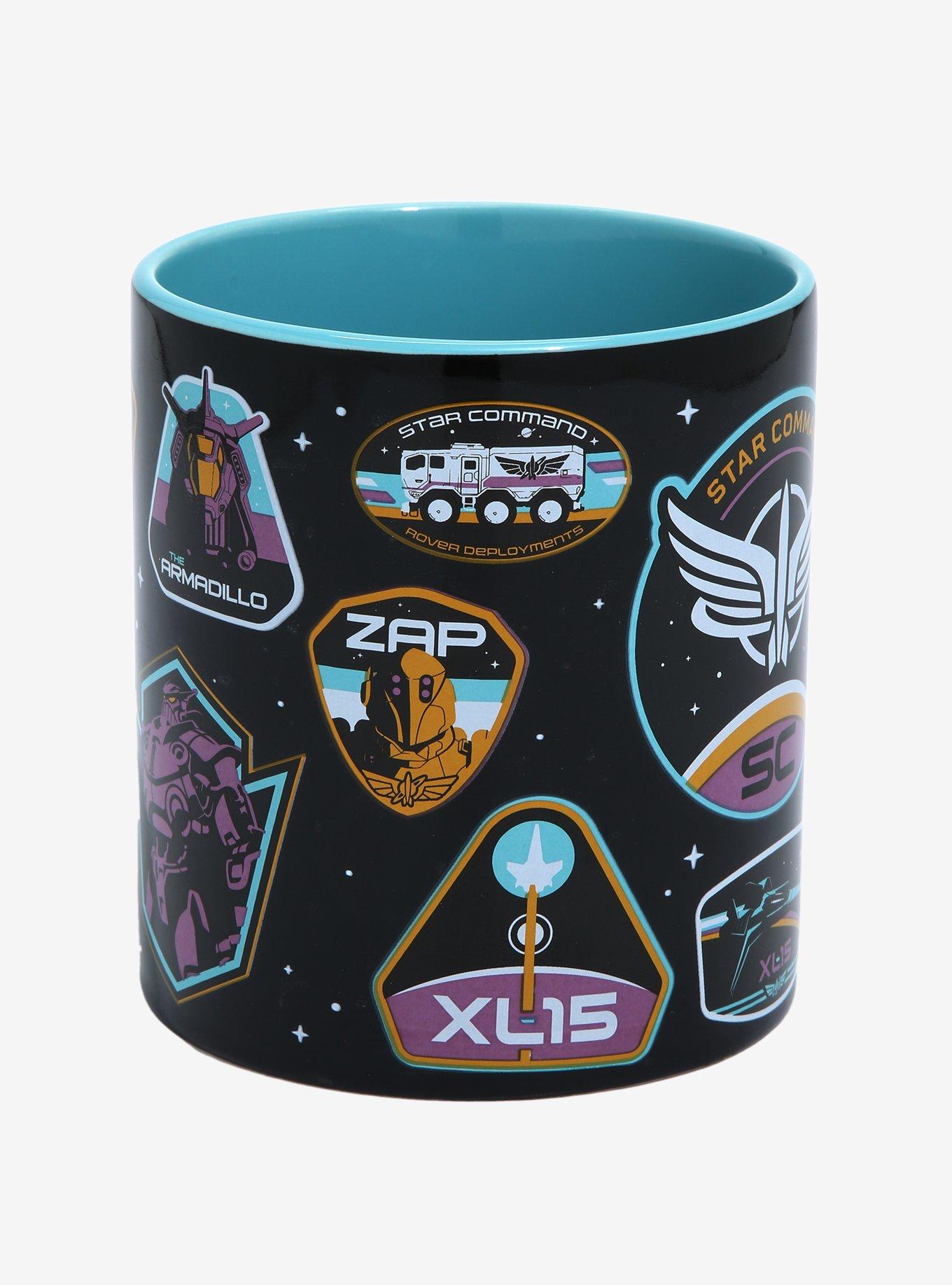Disney Pixar Lightyear Star Command Badges Mug, , alternate