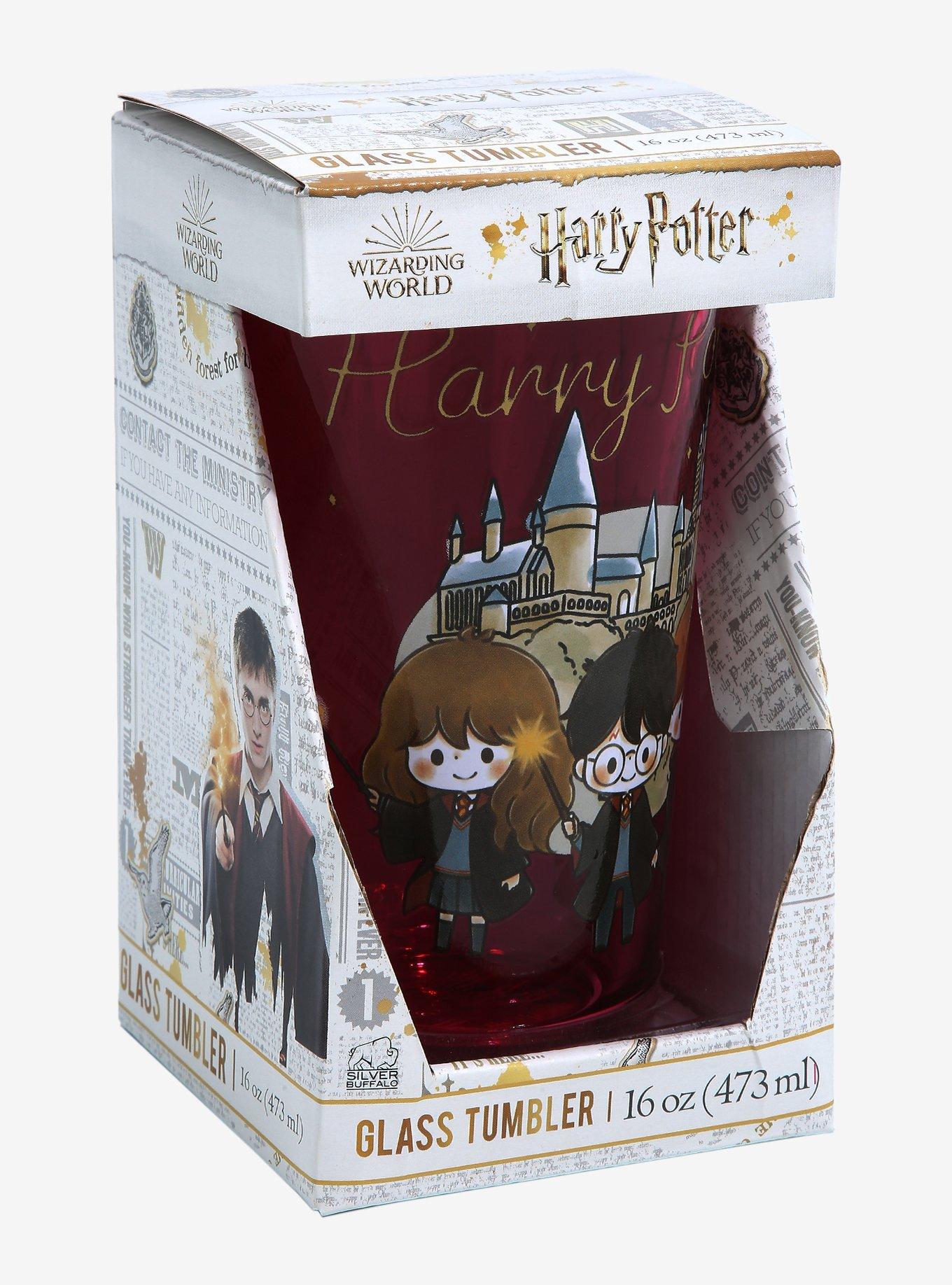 Harry Potter Chibi Trio Pint Glass, , alternate
