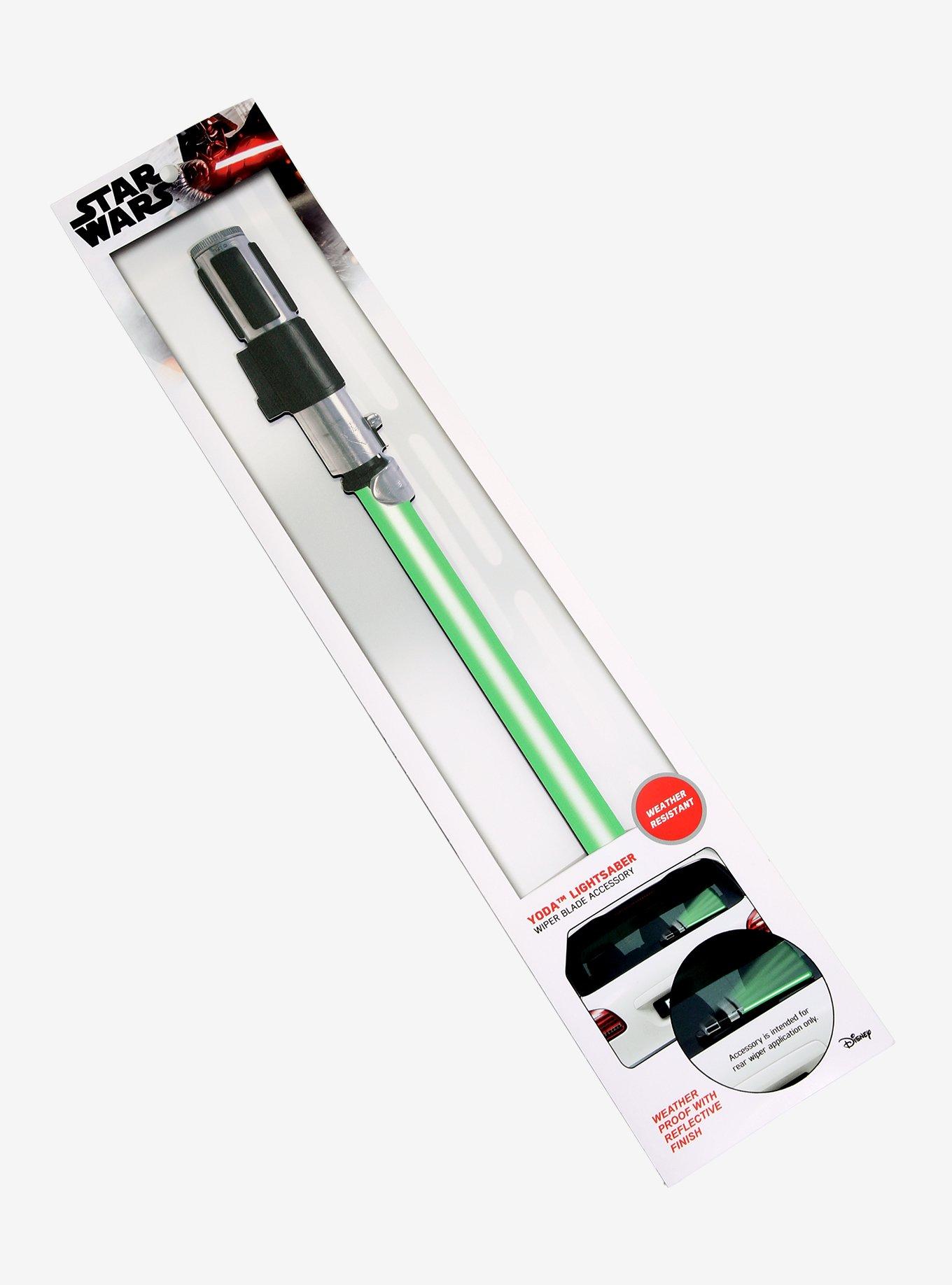 Star Wars Yoda Lightsaber Rear Windshield Wiper Decal, , alternate