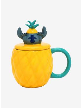 Disney Lilo & Stitch Pineapple Mug with Lid, , hi-res