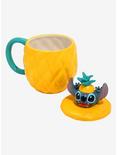 Disney Lilo & Stitch Pineapple Mug with Lid, , alternate