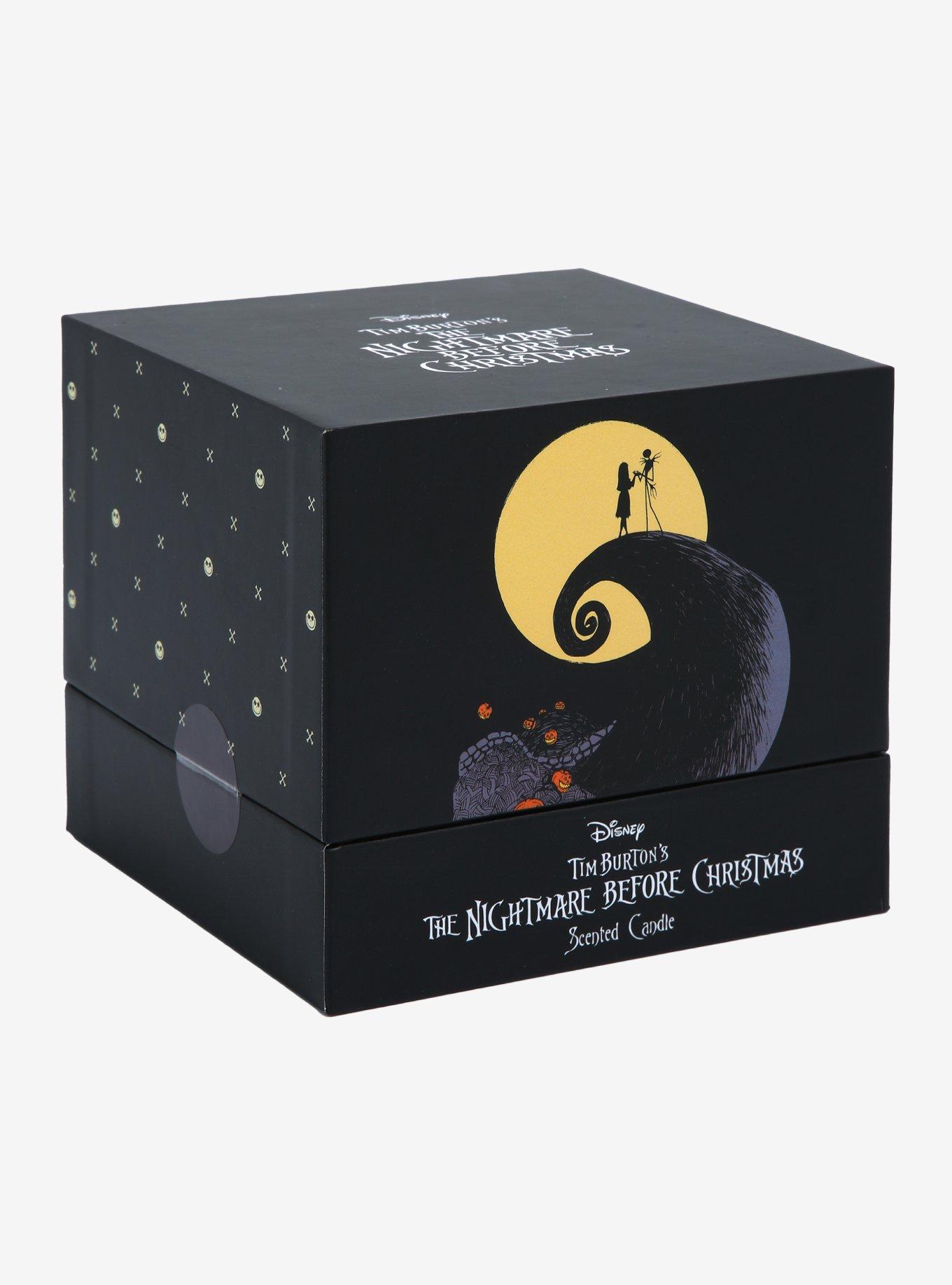 Disney The Nightmare Before Christmas Jack Skellington & Sally Spiral Hill Candle, , alternate