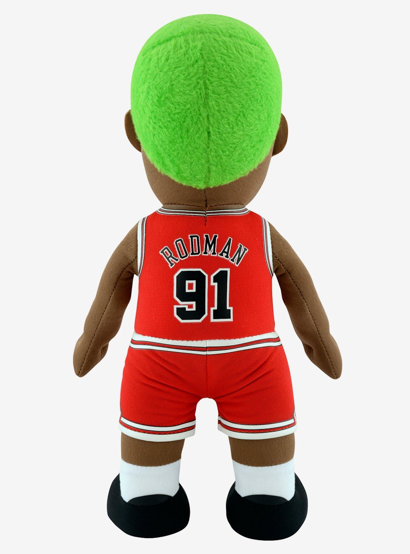 NBA Chicago Bulls Dennis Rodman Bleacher Creatures Plush, , alternate