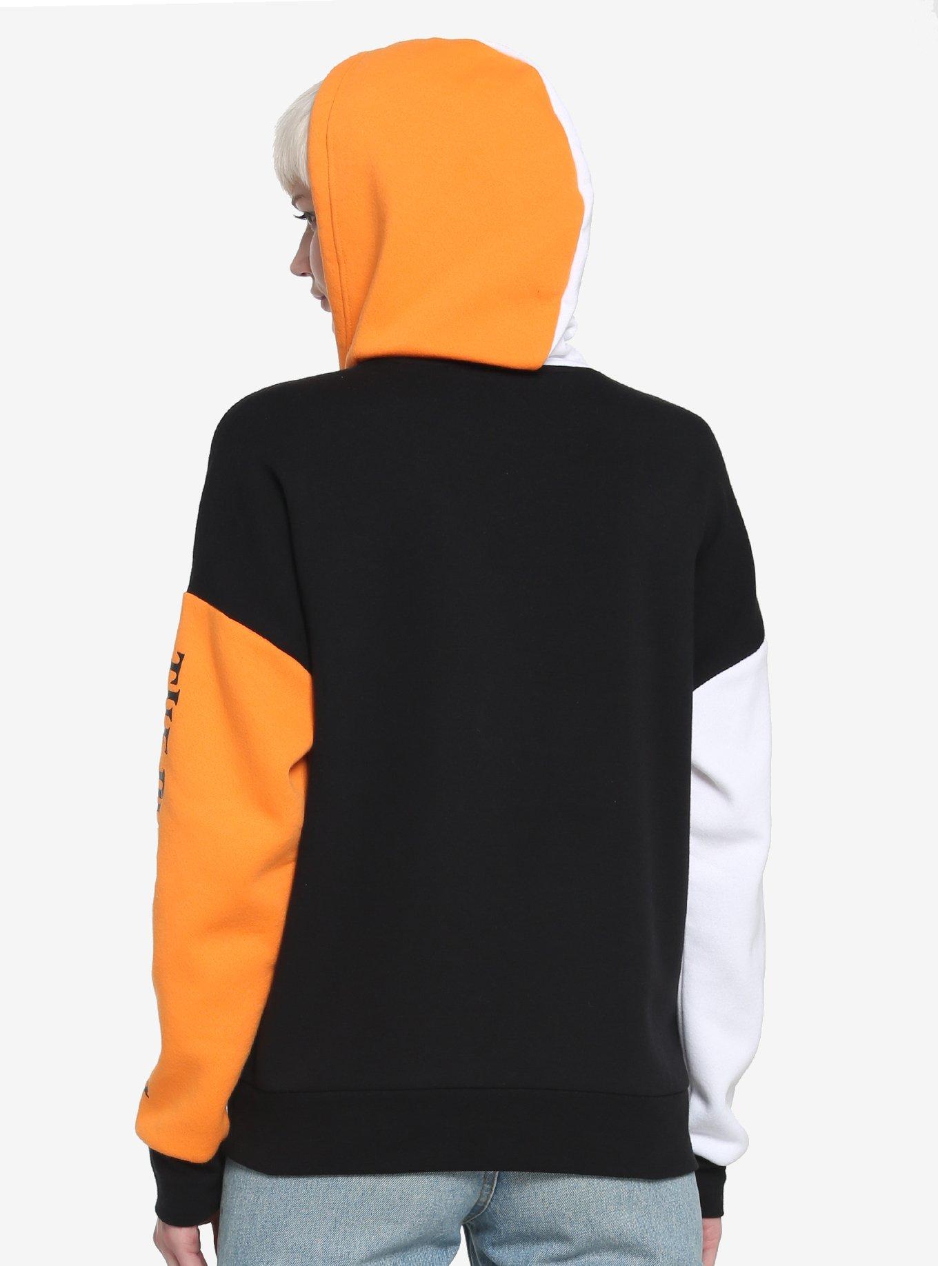 The Nightmare Before Christmas Color-Block Hoodie, MULTI, alternate