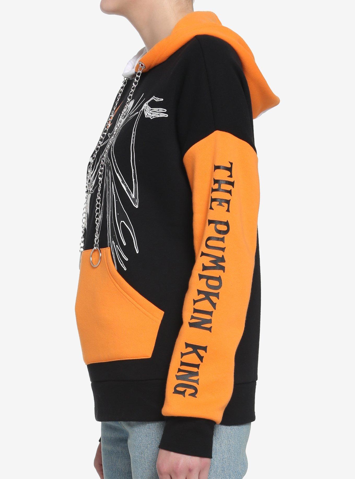 The Nightmare Before Christmas Color-Block Hoodie, MULTI, alternate