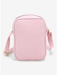Pink Heart Pin Collector Crossbody Bag, , alternate