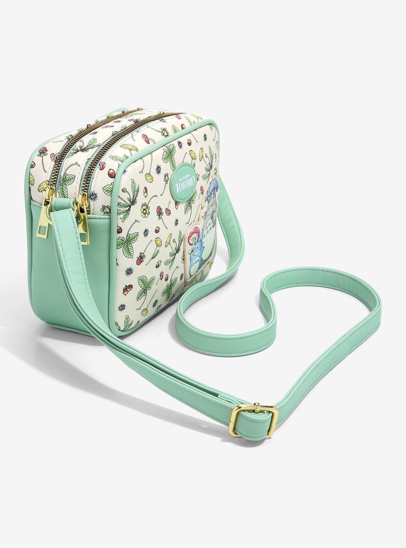 Her Universe Studio Ghibli My Neighbor Totoro Watercolor Camera Crossbody Bag, , alternate