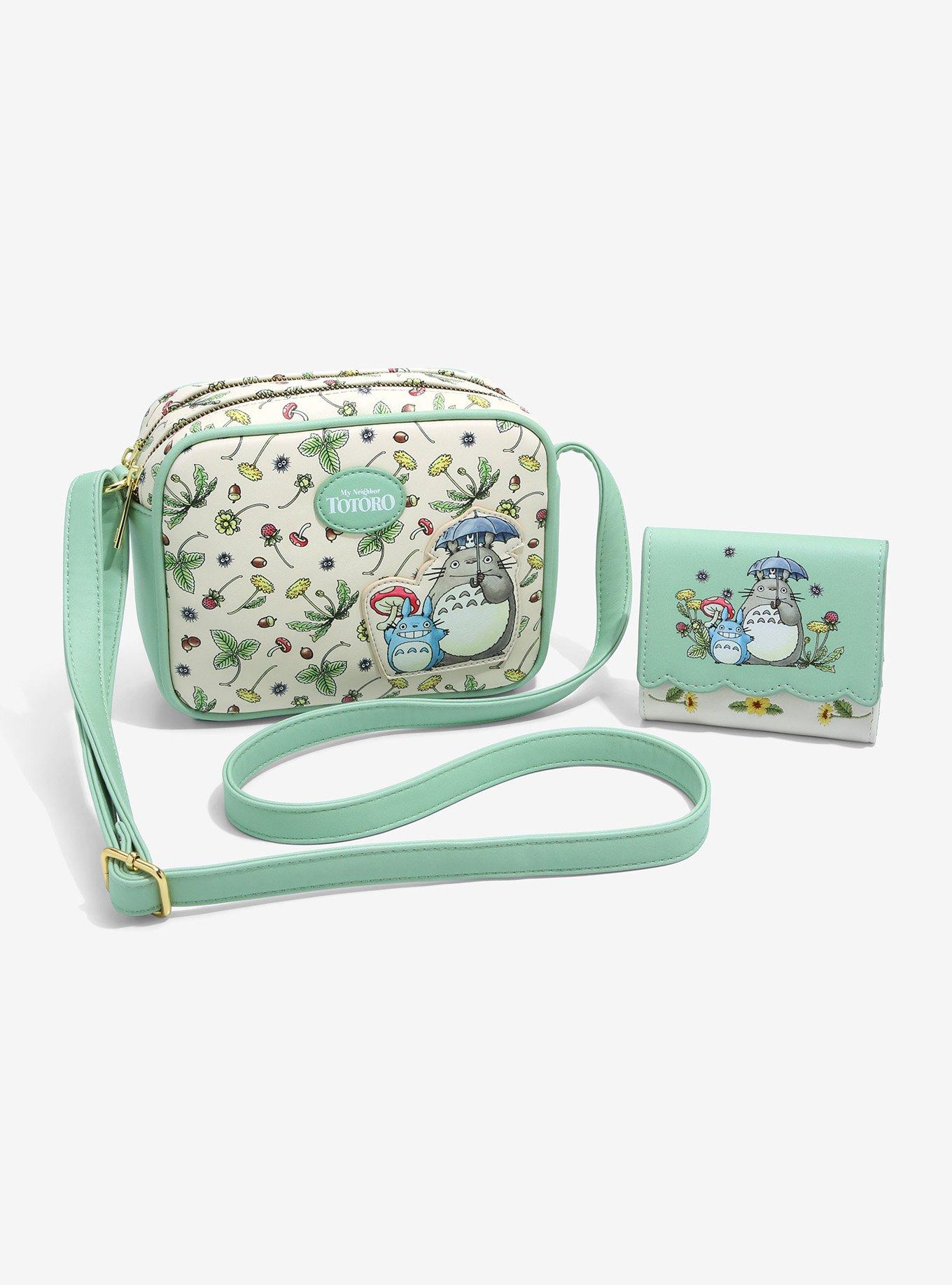 Her Universe Studio Ghibli My Neighbor Totoro Watercolor Camera Crossbody Bag, , alternate