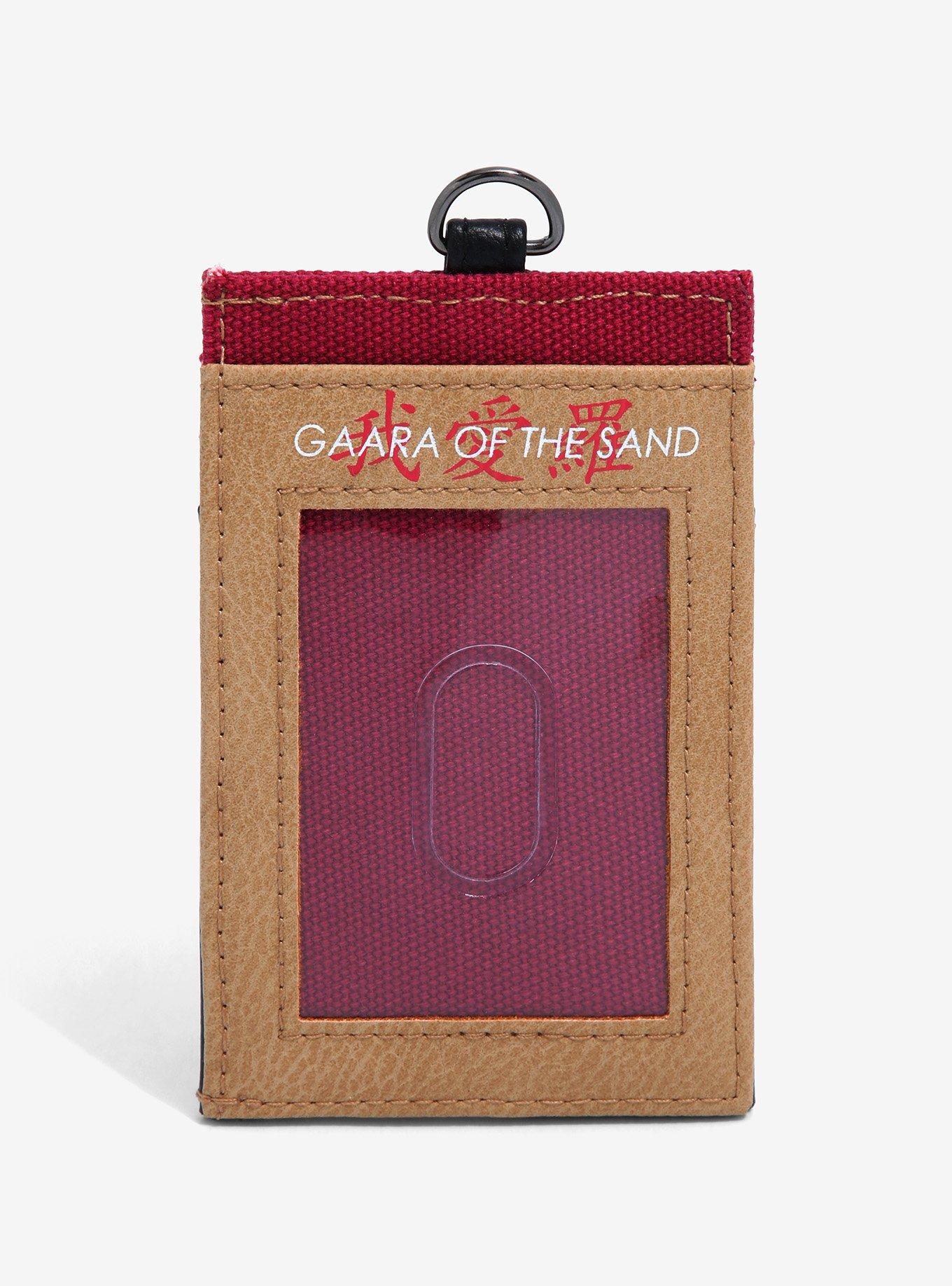 Naruto Shippuden Gaara Japanese Kanji Cardholder - BoxLunch Exclusive, , alternate