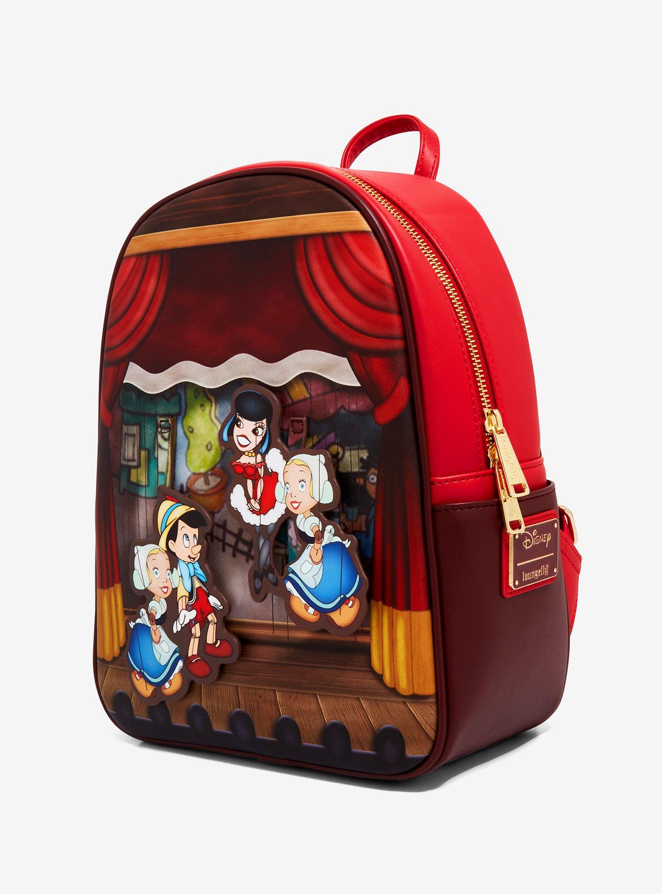 Loungefly Disney Pinocchio Marionette Mini Backpack - BoxLunch Exclusive, , alternate