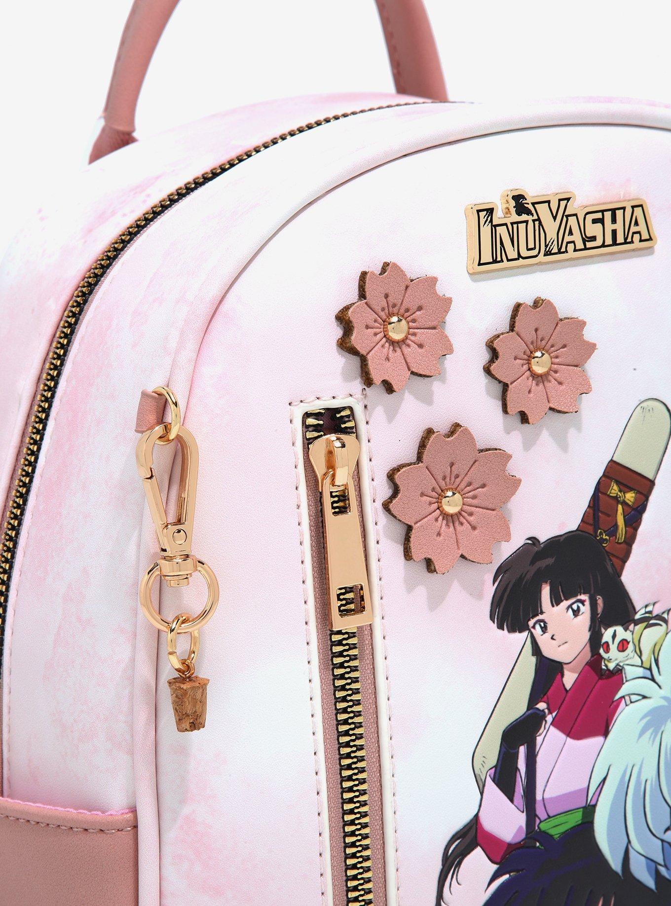 InuYasha Cast with Sakura Flowers Mini Backpack - BoxLunch Exclusive, , alternate