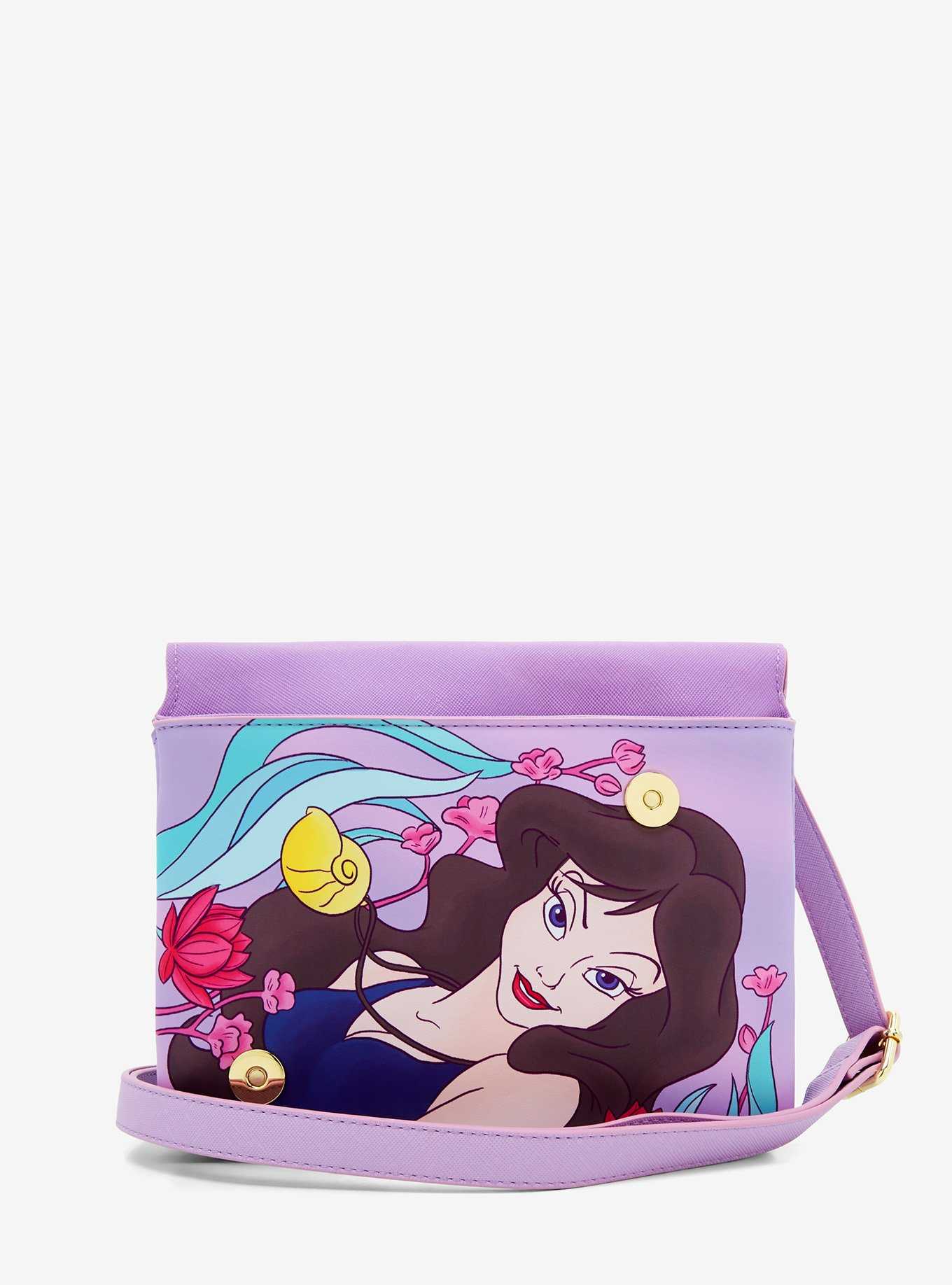 Loungefly Disney The Little Mermaid Ursula and Vanessa Crossbody Bag - BoxLunch Exclusive, , hi-res