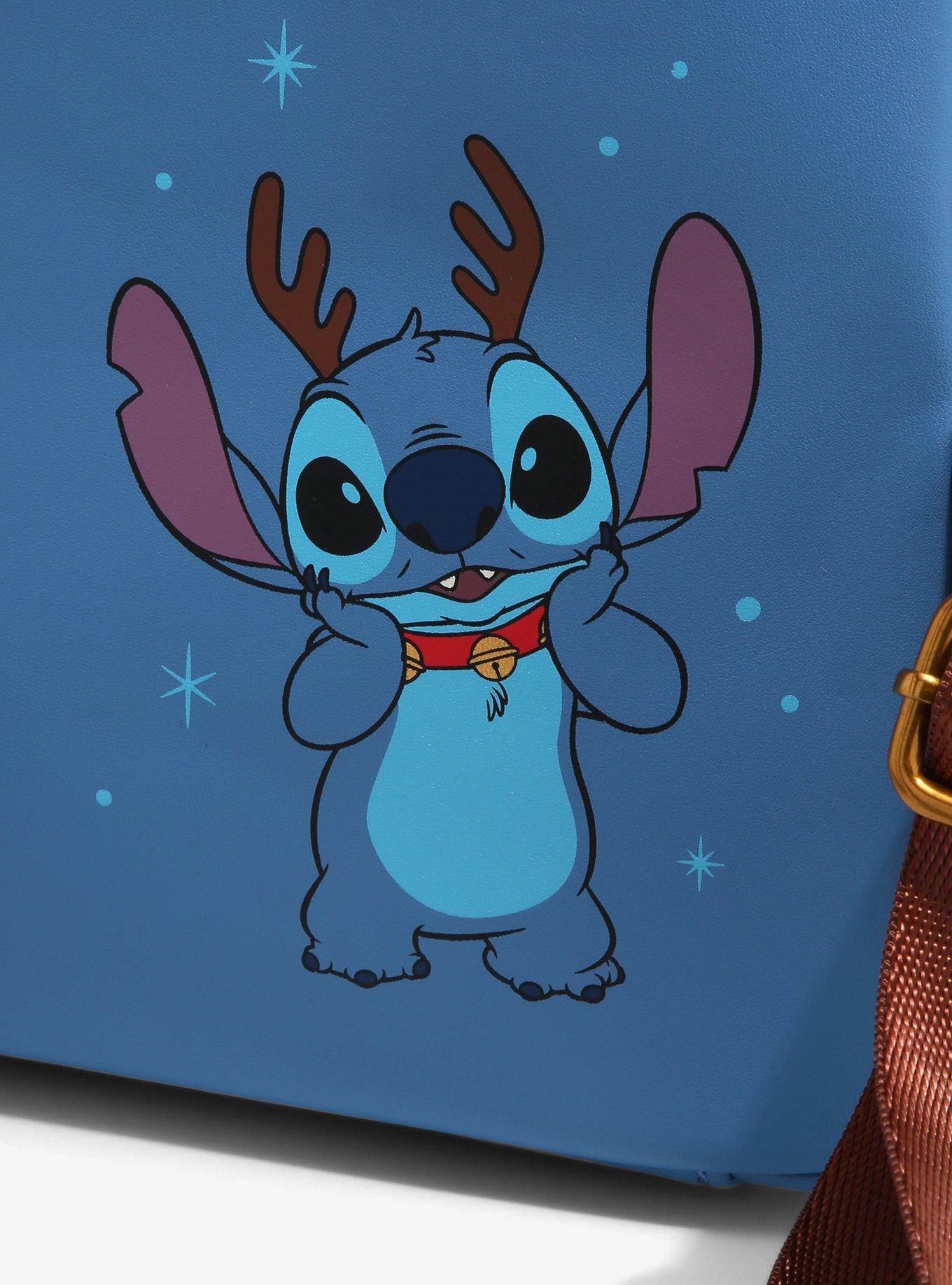 Loungefly Disney Lilo & Stitch Reindeer Stitch Mini Backpack - BoxLunch Exclusive, , alternate