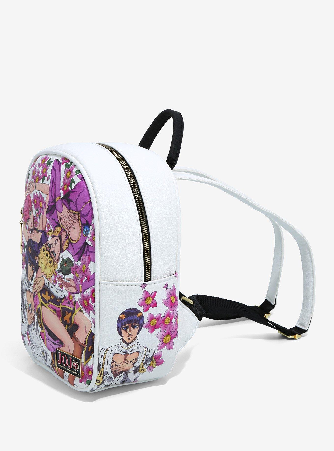 JoJo's Bizarre Adventure Giorno Giovanna Group Floral Mini Backpack, , alternate