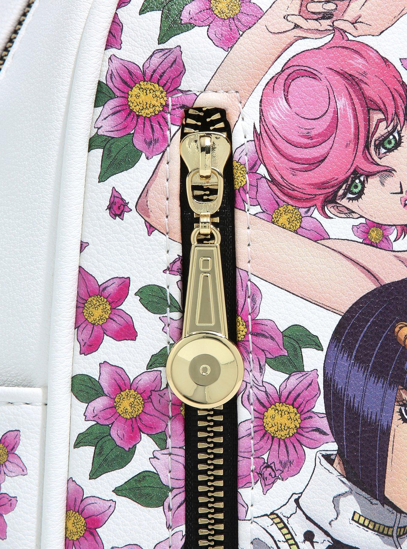 JoJo's Bizarre Adventure Giorno Giovanna Group Floral Mini Backpack, , alternate