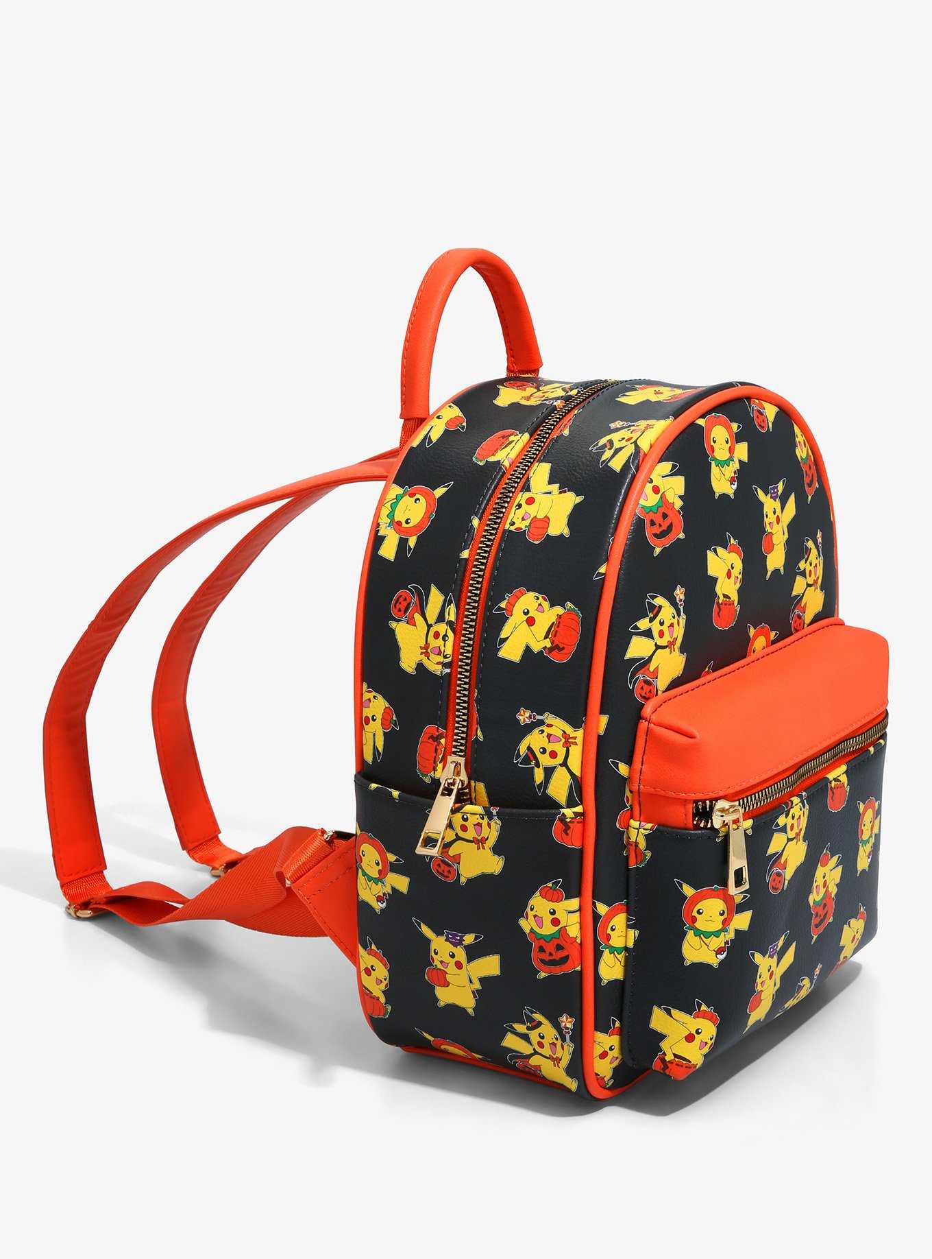Pokémon Pikachu Halloween Costumes Allover Print Mini Backpack - BoxLunch Exclusive, , hi-res
