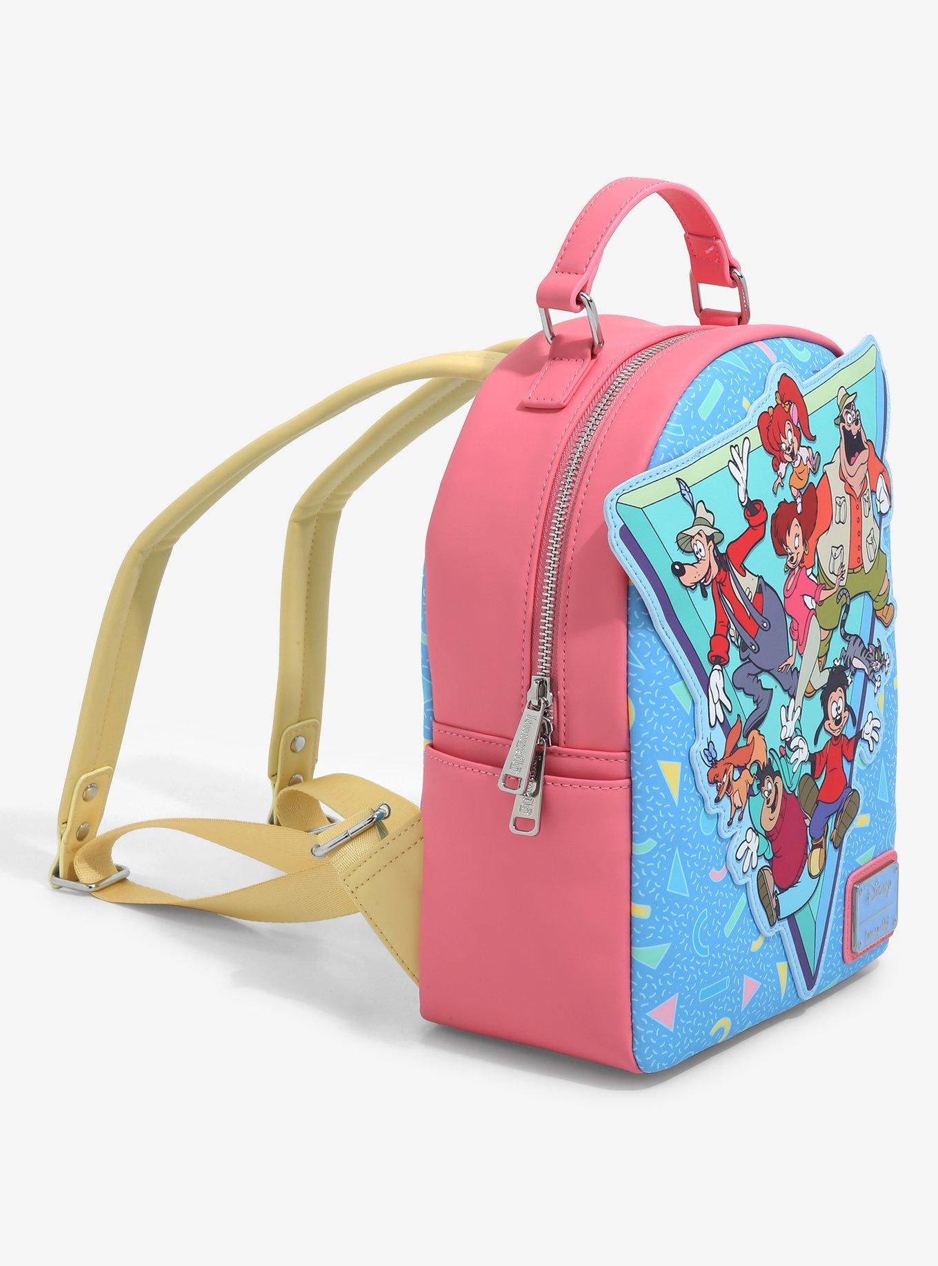 Loungefly Disney Goof Troop Group Portrait Mini Backpack - BoxLunch Exclusive , , hi-res