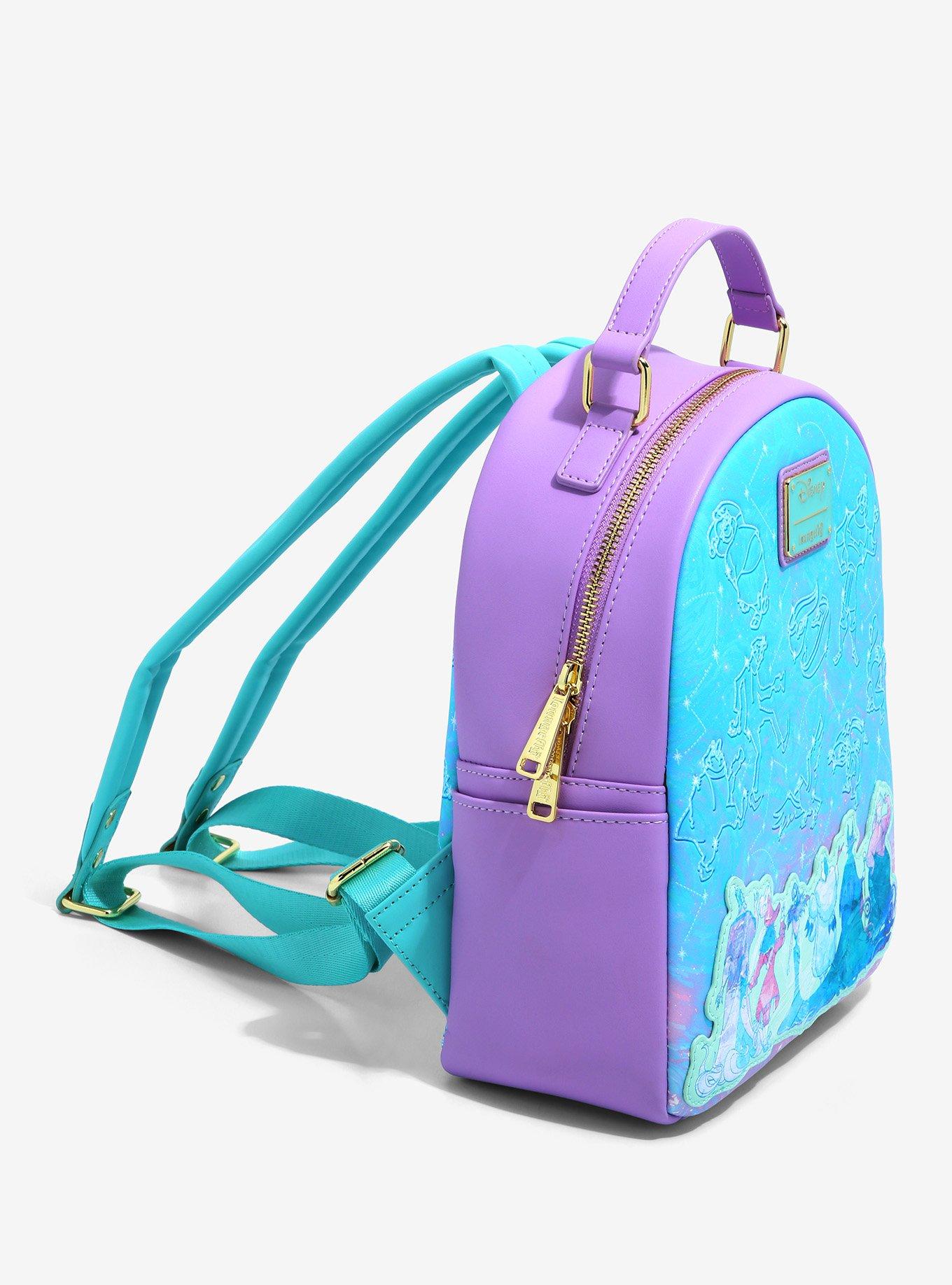 Loungefly - Disney Villain's Flame Mini Backpack - Pink a la Mode