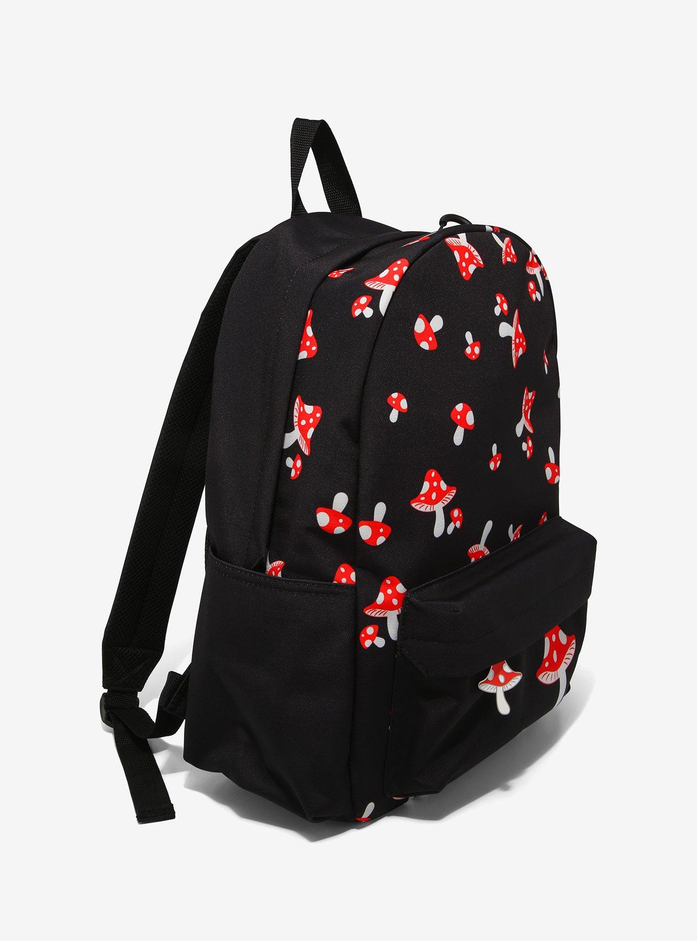 Red Toadstool Mushroom Backpack, , alternate